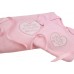 Personalised Baby Girl’s Heart Applique Embroidered Blanket and Vest Boxed Gift Set